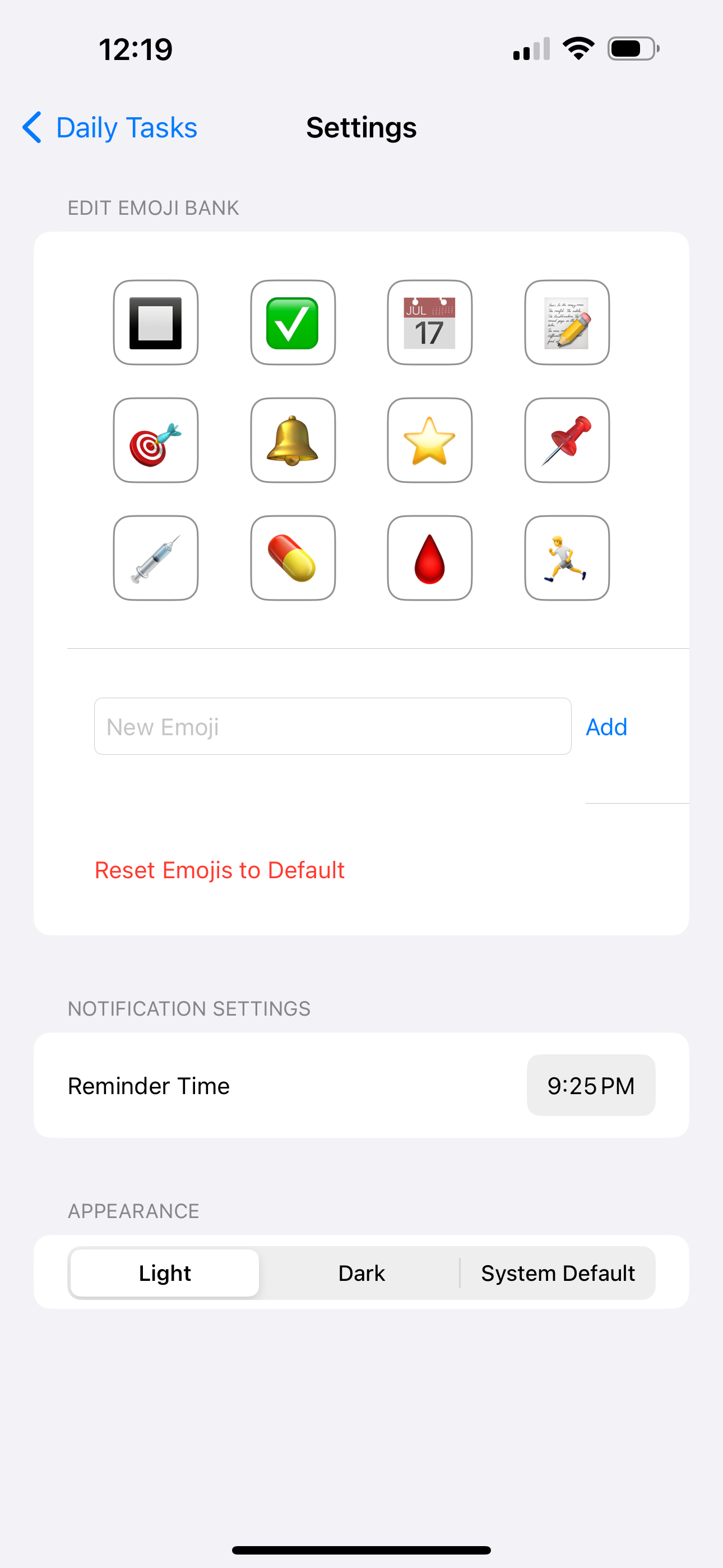 DailyTask Screenshot 3